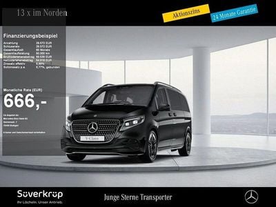 Gebraucht Mercedes V300 AMG 237 PS (174 kW) 2025 Schwarz Van / Kleinbus