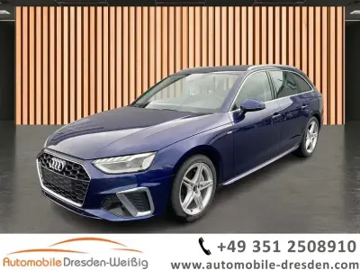 Gebraucht Audi A4 S-Line 204 PS (150 kW) 2023 Blau Kombi