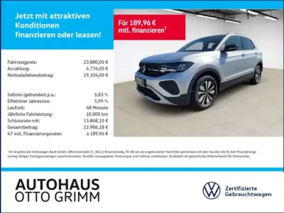 Gebraucht VW T-Cross Goal 116 PS (85 kW) 2025 SUV