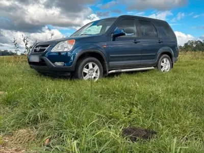 Usata Honda CR-V 150 CV (110 kW) 2002 Blu SUV