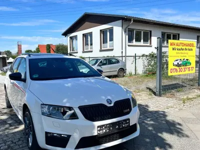 Gebraucht Skoda Octavia vRS 184 PS (135 kW) 2014 Weiß Kombi