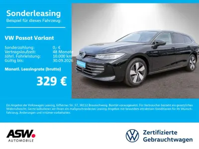 Gebraucht VW Passat Business 150 PS (110 kW) 2025 Grenadillschwarz metallic Kombi