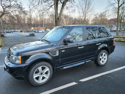 Gebraucht Land Rover Range Rover Sport 190 PS (139 kW) 2009 Schwarz SUV