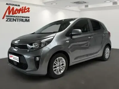 Gebraucht Kia Picanto Vision 84 PS (61 kW) 2023 M7g) astrograu met. (grau Kleinwagen
