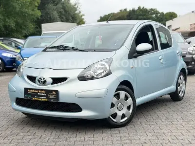 Gebraucht Toyota Aygo City 68 PS (50 kW) 2005 Blau Kleinwagen