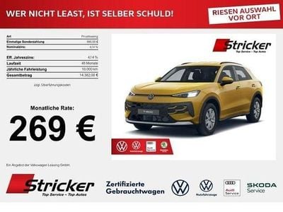 Neu VW T-Roc Life 116 PS (85 kW) 2025 Canary yellow SUV