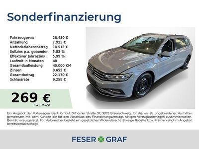 Gebraucht VW Passat Business 150 PS (110 kW) 2023 Mondsteingrau Kombi