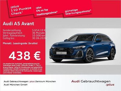 Second-hand Audi A5 S-Line 299 CP (219 kW) 2025 Albastru Break