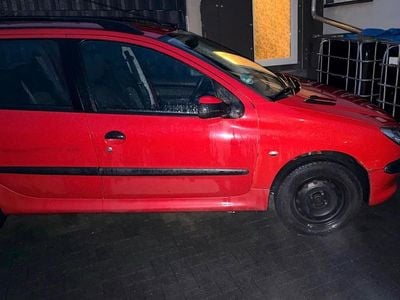Gebraucht Peugeot 206 75 PS (55 kW) 2006 Rot Kombi
