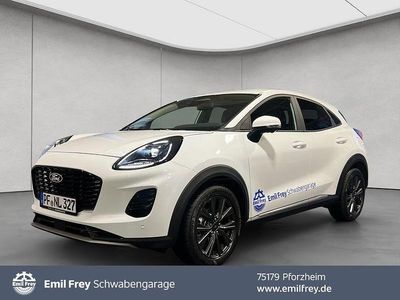 Gebraucht Ford Puma Titanium 125 PS (91 kW) 2025 Frozen white SUV