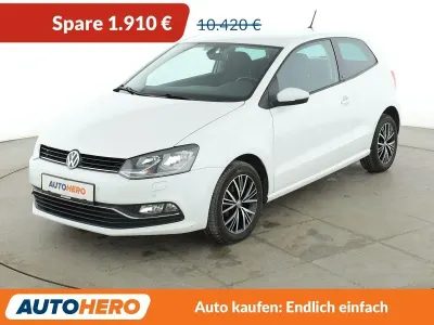 Occasion VW Polo Allstar 75 ch (55 kW) 2016 Blanc Citadine