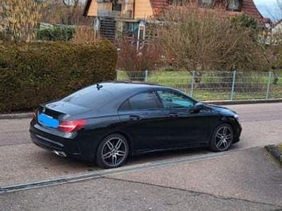 Schwarz Gebraucht 2018 Mercedes CLA200 AMG line Coupé | 18.400 € (Guter Preis)