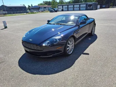 Gebraucht Aston Martin DB9 445 PS (327 kW) 2005 Blau Cabrio