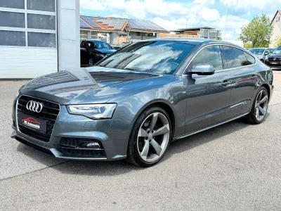 Gebraucht Audi A5 Sportback S-Line 144 PS (105 kW) 2016 Grau Kleinwagen