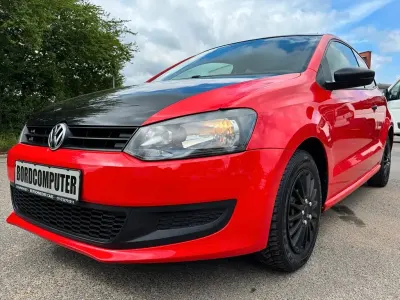 Brugt VW Polo Trendline 60 HK (44 kW) 2010 Rød Hatchback