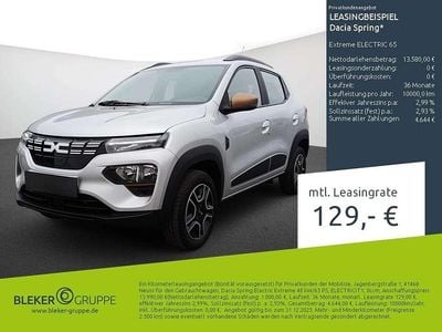 Gebraucht Dacia Spring Extreme 47 kW (65 PS) 2023 Silber Kleinwagen
