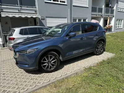 Gebraucht Mazda CX-5 Sports-Line 194 PS (142 kW) 2017 Blau SUV