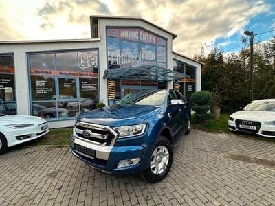 Begagnad Ford Ranger Limited 200 HK (147 kW) 2017 Blå Pickup