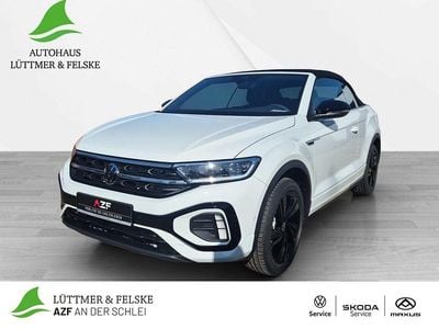 Gebraucht VW T-Roc Cabriolet R-line 150 PS (110 kW) 2025 Weiß Cabrio