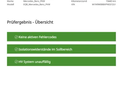 Gebraucht Mercedes EQB250 Progressive 139 kW (190 PS) 2023 Schwarz SUV