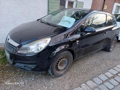 Gebraucht Opel Corsa 75 PS (55 kW) 2010 Schwarz Kleinwagen