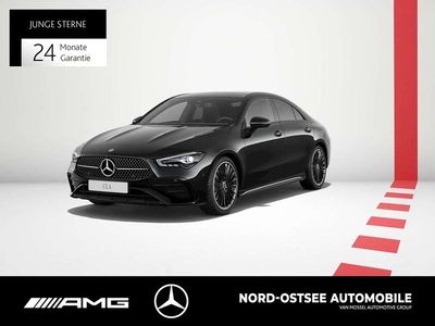 Gebraucht Mercedes CLA200 AMG 163 PS (119 kW) 2025 Metalliclack kosmosschwarz Coupé
