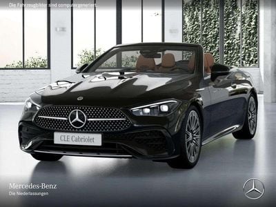 Obsidianschwarz Gebraucht 2024 Mercedes CLE200 AMG Cabrio | 60.790 € (Teuer)