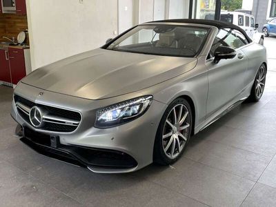 gebraucht Mercedes S63 AMG AMG Cabrio 4M-Exclusive-Carbon-Swarovski-