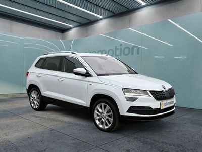 Gebraucht Skoda Karoq Clever 150 PS (110 kW) 2022 Weiß SUV