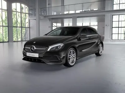 Gebraucht Mercedes A180 AMG 122 PS (89 kW) 2018 Nachtschwarz uni Limousine
