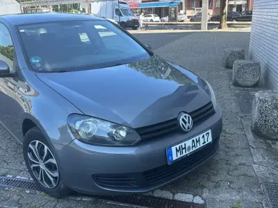 Gebraucht VW Golf VI Trendline 80 PS (58 kW) 2009 Grau Kleinwagen