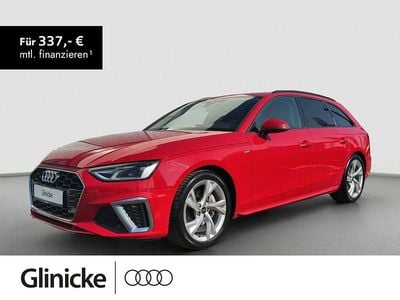 Second-hand Audi A4 S-Line 204 CP (150 kW) 2023 Roșu Break