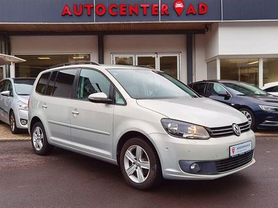 Gebraucht VW Touran Comfortline 105 PS (77 kW) 2014 Gold Van / Kleinbus