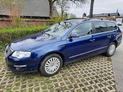 Usata VW Passat 140 CV (102 kW) 2007 Blu Station wagon