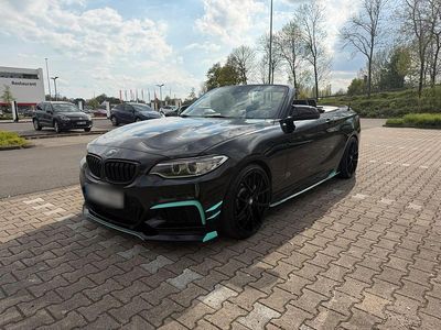 Usata BMW M235 Performance 326 CV (239 kW) 2015 Nero Cabrio