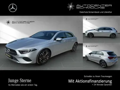 Gebraucht Mercedes A200 Advanced Plus 163 PS (119 kW) 2024 Lack hightechsilber Limousine