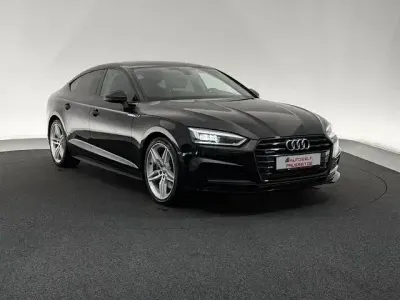 Brugt Audi A5 Sportback S-Line 231 HK (169 kW) 2019 Sort Hatchback