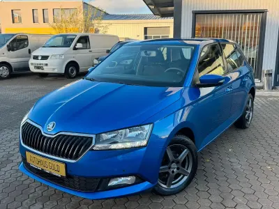 Gebraucht Skoda Fabia Active 75 PS (55 kW) 2018 Blau Kombi
