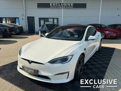Gebraucht Tesla Model S 492 kW (670 PS) 2023 Weiß Kleinwagen
