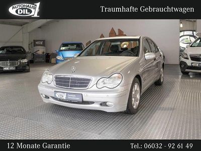 Gebraucht Mercedes C220 150 PS (110 kW) 2003 Brillantsilber  metalliclack (metallic) Limousine