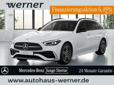 Gebraucht Mercedes C300e Advanced 313 PS (230 kW) 2023 Unilack polarweiß Kombi