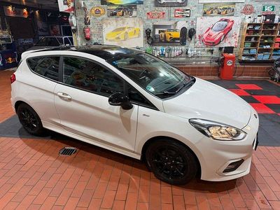 Gebraucht Ford Fiesta ST-Line 101 PS (74 kW) 2019 Weiß Kleinwagen