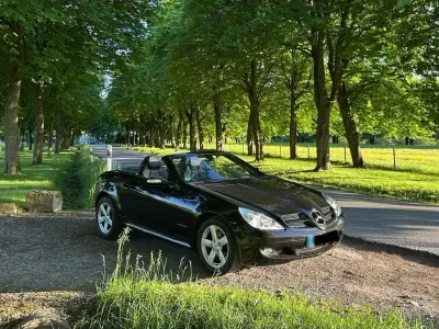 Gebraucht Mercedes SLK200 163 PS (119 kW) 2004 Schwarz Cabrio