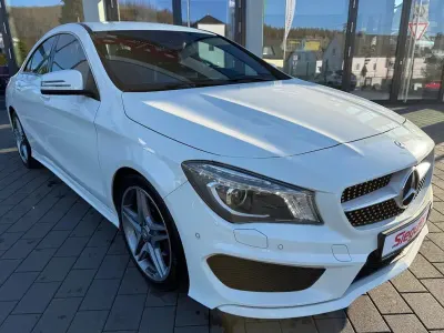 Gebraucht Mercedes CLA200 AMG line 156 PS (114 kW) 2013 Weiß Coupé