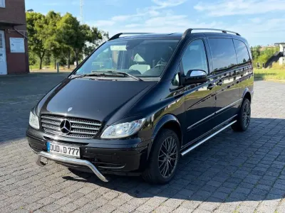 Gebraucht Mercedes Viano 116 PS (85 kW) 2009 Schwarz Van / Kleinbus