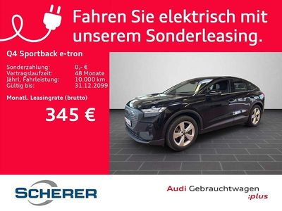 Second-hand Audi Q4 e-tron 150 kW (204 CP) 2022 Negru SUV