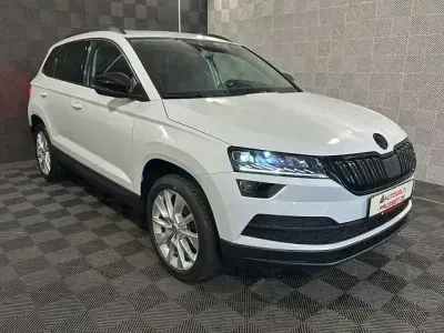 Gebraucht Skoda Karoq Style 116 PS (85 kW) 2020 Weiß SUV