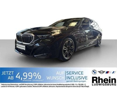 Gebraucht BMW 520 M Sport 197 PS (144 kW) 2025 Black sapphire metallic Kombi