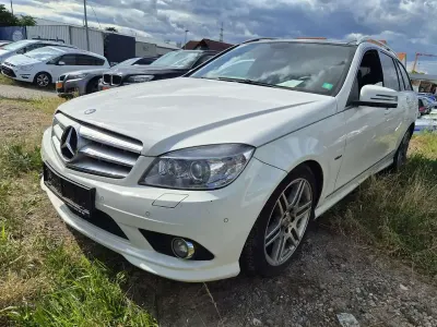 Gebraucht Mercedes C280 AMG 231 PS (169 kW) 2008 Calcitweiss  unilack Kombi