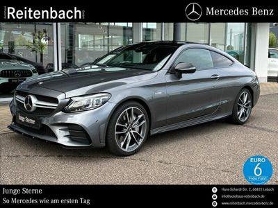 gebraucht Mercedes C43 AMG C 43 AMGAMG 4M COUPE PANO+DISTR 360°+OPTIK-PKT+NIGHT